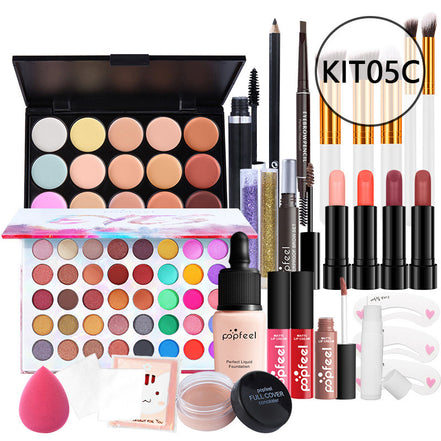 💄 All-in-One Beginner Makeup Set (Easy Natural Beauty Kit)