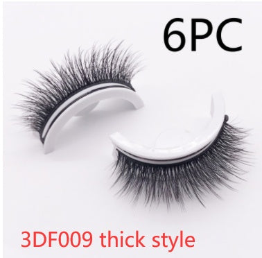 ✨Luxury Reusable 3D Mink Self-Adhesive Lashes – Glue-Free, Natural Volume, 10–20 Wears