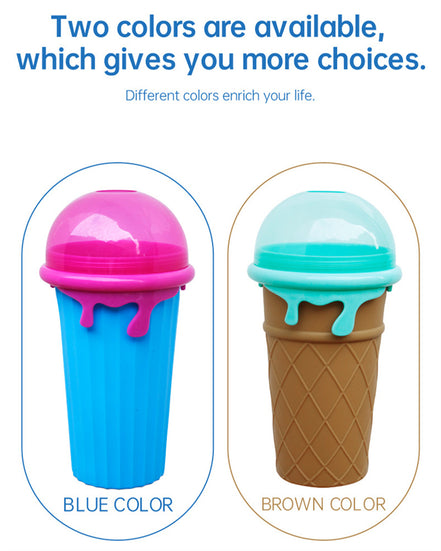🧊Freeze & Squeeze™ 500ML Instant Slushy Maker Cup