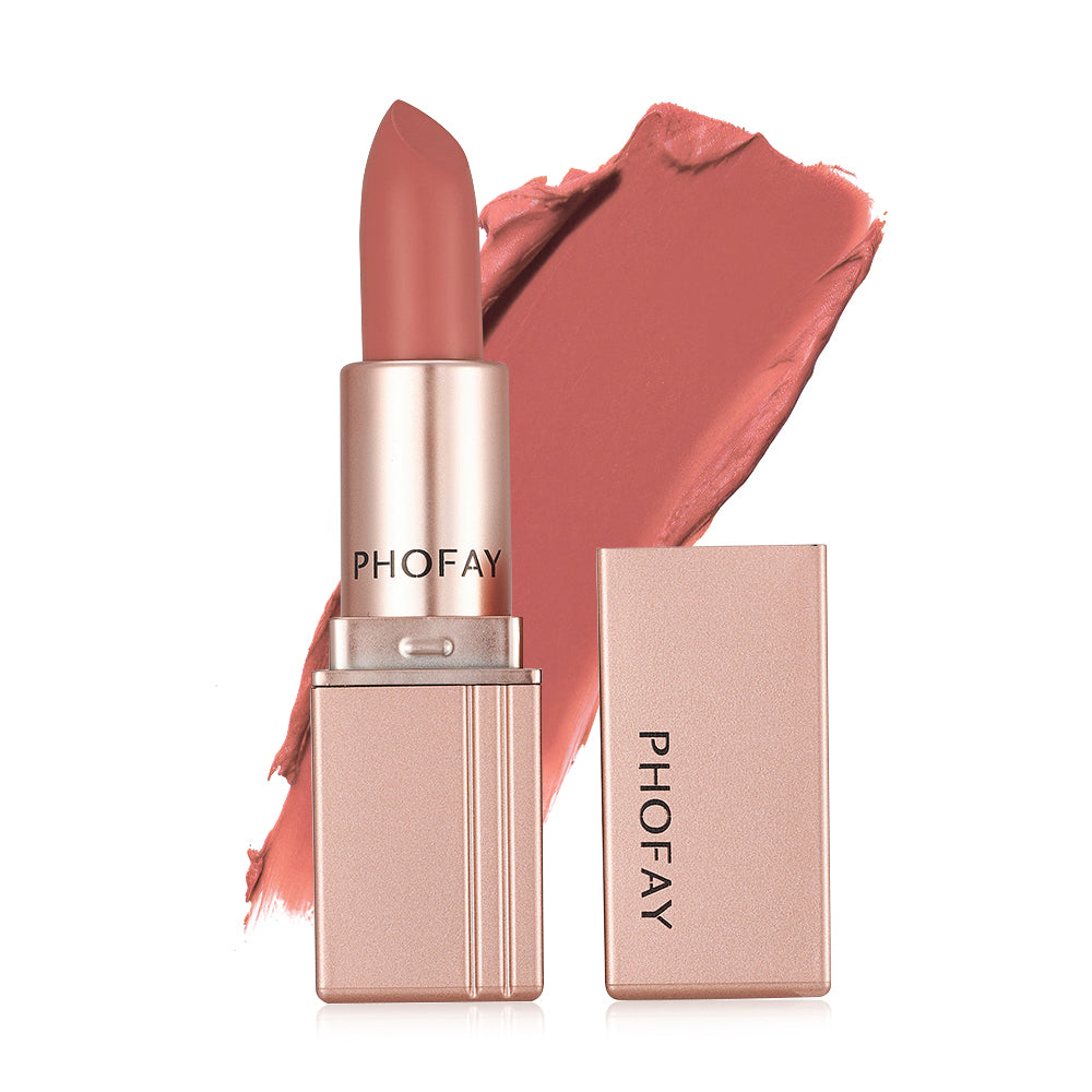 🌸 PHOFAY Matte Lipstick – PHOFAY Lipstick | No Stains. No Transfer. 50% OFF Today