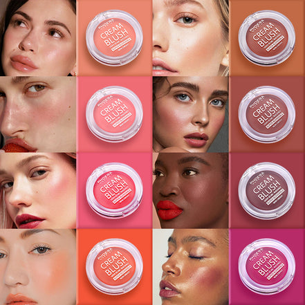 💗PHOERA Light & Brightening Cream Blush – Natural Radiant Glow Cheek Tint (Long-Lasting, Blendable, 8 Shades)
