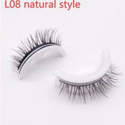 ✨Luxury Reusable 3D Mink Self-Adhesive Lashes – Glue-Free, Natural Volume, 10–20 Wears