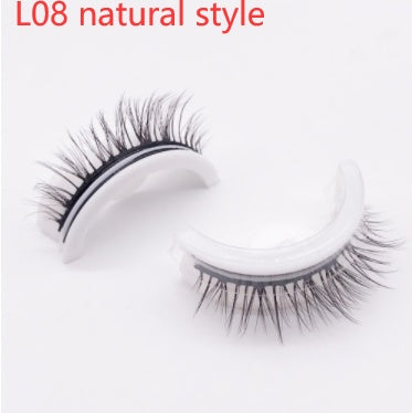 ✨Luxury Reusable 3D Mink Self-Adhesive Lashes – Glue-Free, Natural Volume, 10–20 Wears