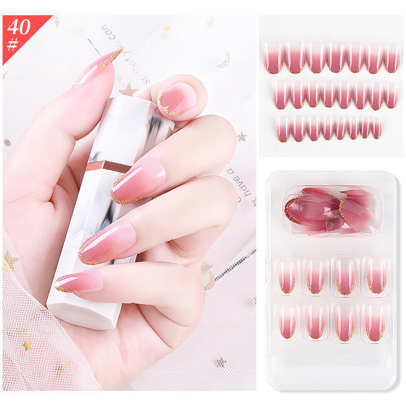 Long Lasting New Fake Nails Wearable Nail Patch Benspiti