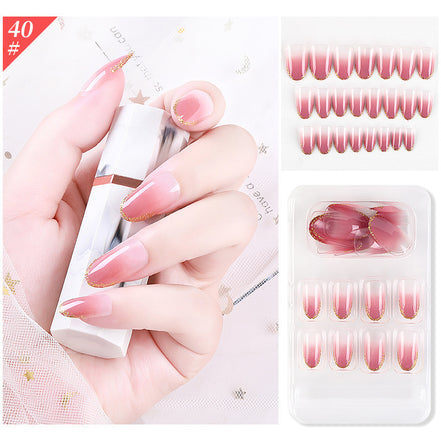Long Lasting New Fake Nails Wearable Nail Patch Benspiti