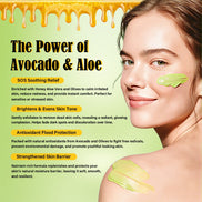 🥑Avocado & Olive Glow Body Scrub (500ml) – Deep Exfoliating + Skin Brightening Polish
