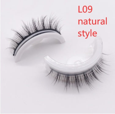✨Luxury Reusable 3D Mink Self-Adhesive Lashes – Glue-Free, Natural Volume, 10–20 Wears