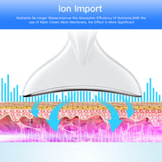 💎EMS Microcurrent Neck & Face Lifting Device – 3 Color LED Photon Therapy for Skin Tightening, Jawline Sculpting & Double Chin Appearance Reduction