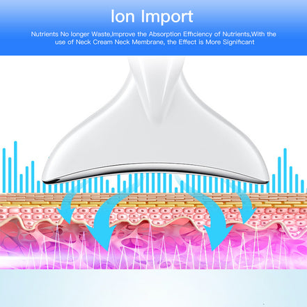 💎EMS Microcurrent Neck & Face Lifting Device – 3 Color LED Photon Therapy for Skin Tightening, Jawline Sculpting & Double Chin Appearance Reduction