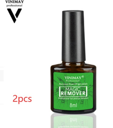 New Nail Polish Burst Magic Nail Polish Remover  Fast Soak Off Sticky  Nail Gel Polish Degreaser Cleaner Benspiti