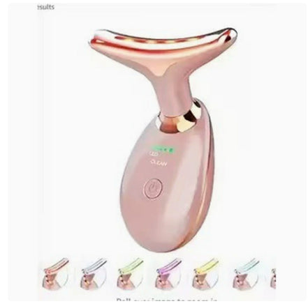 💎EMS Thermal Neck Lifting Massager – Electric Microcurrent Wrinkle Remover & Skin Tightening Device