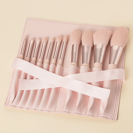 💖GlowGlam Beauty Brush Kit – 12-Piece Flawless Makeup Brush Set for Everyday Glam