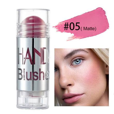 💄Long-Lasting Cream Blush Stick – Natural Glow Cheek Color, Waterproof & Easy Blend Makeup for Fresh Radiant Look