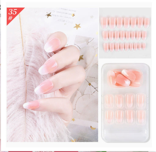 Long Lasting New Fake Nails Wearable Nail Patch Benspiti
