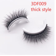 ✨Luxury Reusable 3D Mink Self-Adhesive Lashes – Glue-Free, Natural Volume, 10–20 Wears