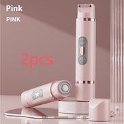 ✨SilkGlide Dual-Head Electric Shaver – Painless Hair Removal for Face, Bikini, Underarm & Legs