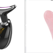 💎EMS Thermal Neck Lifting Massager – Electric Microcurrent Wrinkle Remover & Skin Tightening Device