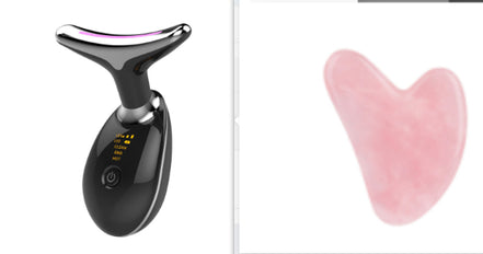 💎EMS Thermal Neck Lifting Massager – Electric Microcurrent Wrinkle Remover & Skin Tightening Device