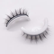✨Luxury Reusable 3D Mink Self-Adhesive Lashes – Glue-Free, Natural Volume, 10–20 Wears