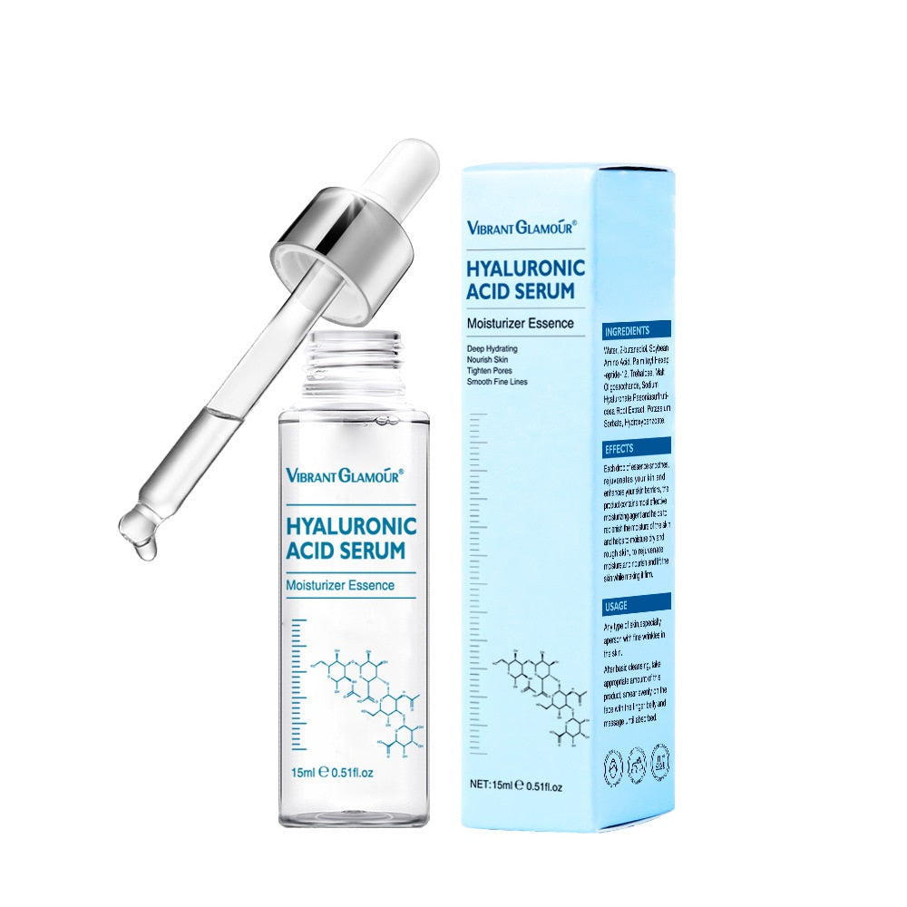 💧HydraGlow Hyaluronic Acid Face Serum – Anti-Aging, Deep Hydration & Pore Refining Skin Booster