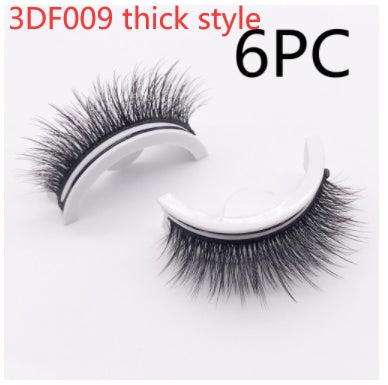 ✨Luxury Reusable 3D Mink Self-Adhesive Lashes – Glue-Free, Natural Volume, 10–20 Wears