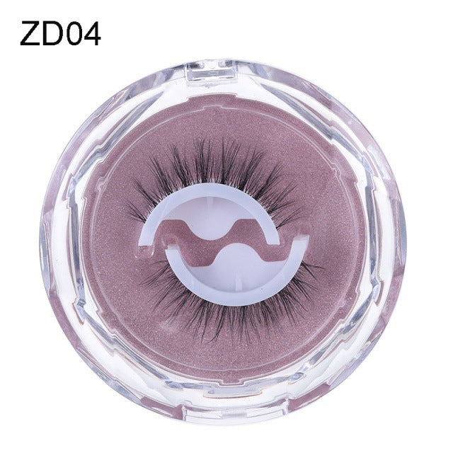 ✨Self-Adhesive Reusable Eyelashes – Glue-Free Natural Curl False Lashes for Effortless Everyday Glam