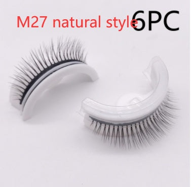 ✨Luxury Reusable 3D Mink Self-Adhesive Lashes – Glue-Free, Natural Volume, 10–20 Wears