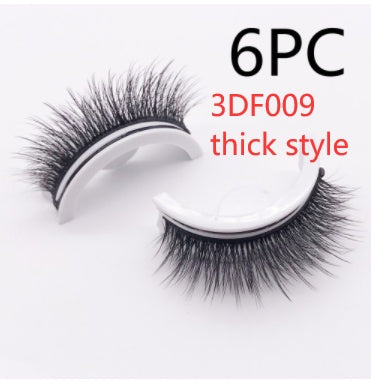 ✨Luxury Reusable 3D Mink Self-Adhesive Lashes – Glue-Free, Natural Volume, 10–20 Wears